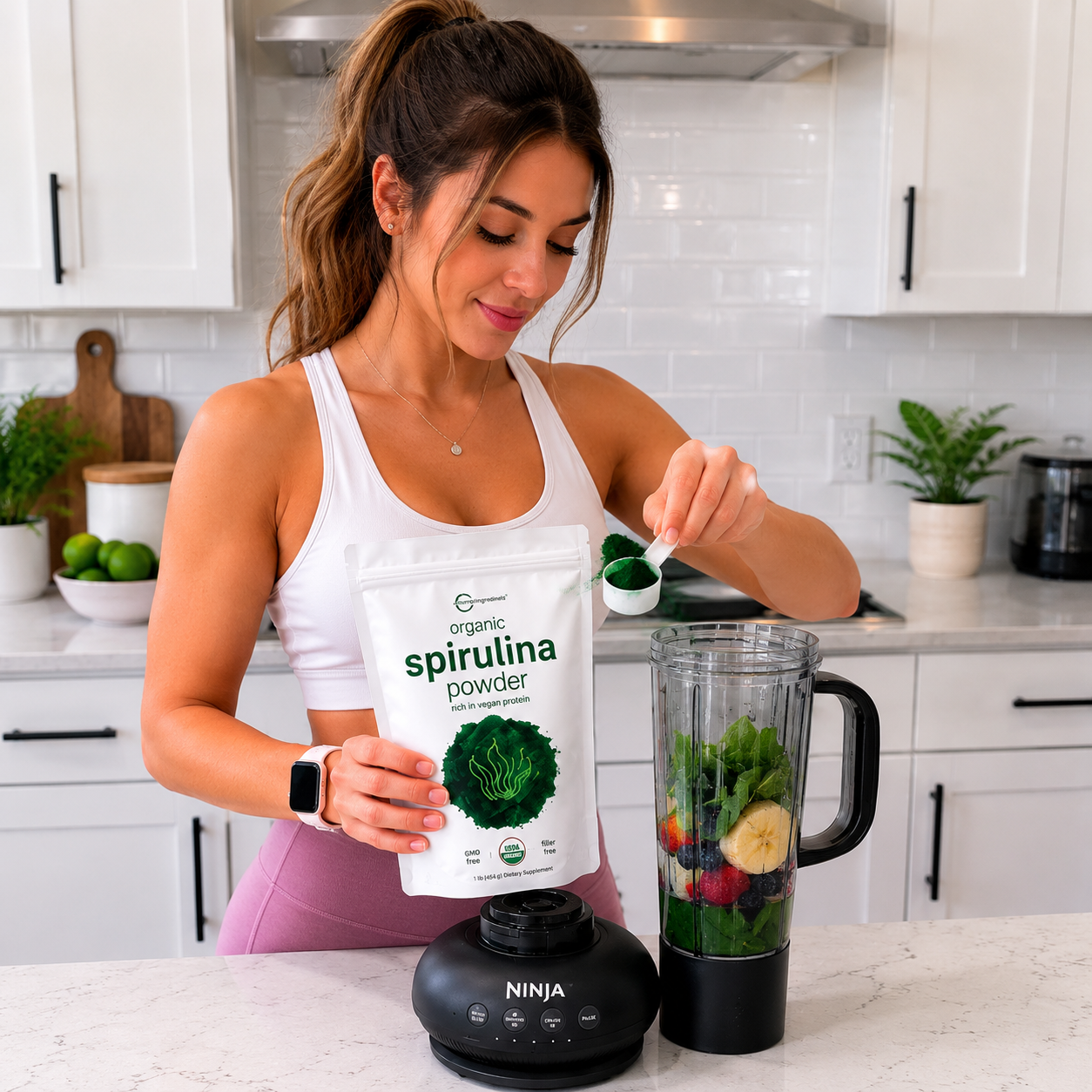 EL ALIMENTO QUE ESTÁ AYUDANDO A MILES DE MUJERES A QUEMAR GRASA — ESPIRULINA ORGÁNICA