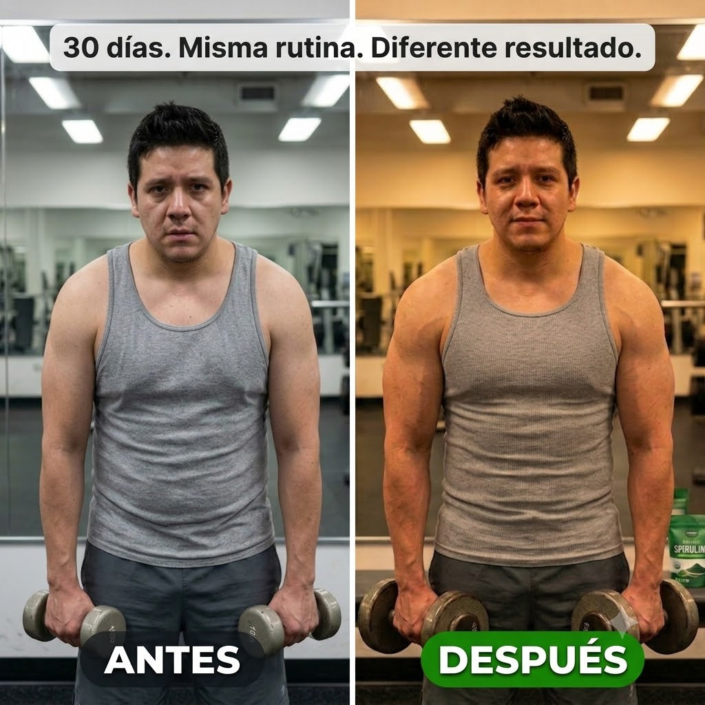 EL ALIMENTO CON MÁS PROTEÍNA DEL MUNDO — ESPIRULINA ORGÁNICA